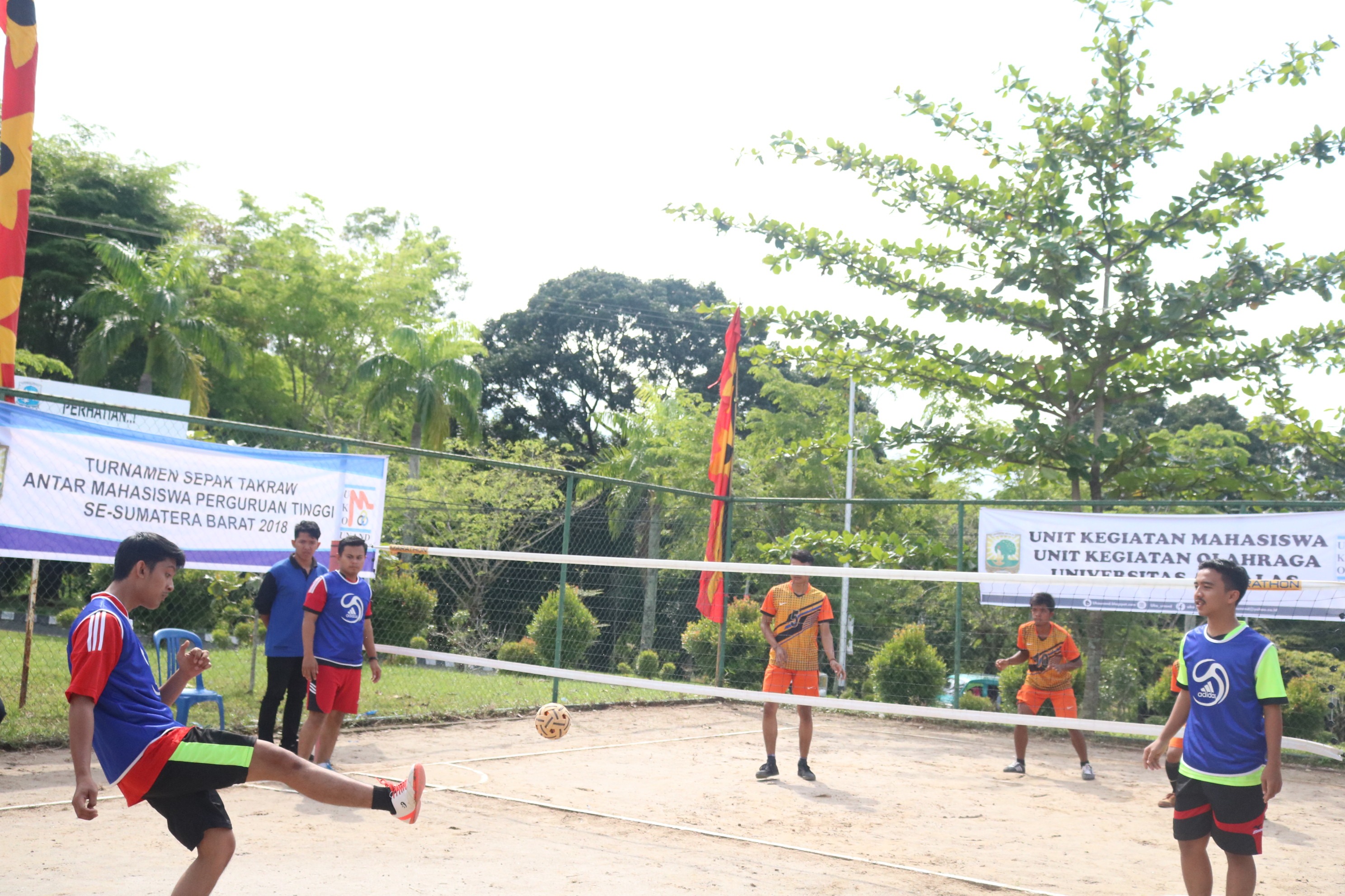 UKO Unand Adakan Turnamen Sepak Takraw Antar Mahasiswa se Sumatera Barat – Genta Andalas