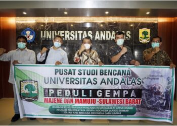 Tim PSB Unand Lakukan Peninjauan Infrastruktur Rusak Pasca Gempa Mamuju Majene