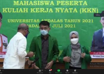 KKN Unand 2021 Bertema “Ayo Bangun Nagari” Resmi Dibuka