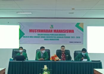Rahmat Hidayat Terpilih sebagai MWA Mahasiswa Unand 2021/2022