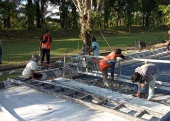 Perbaikan Jalan Gerbang-Bundaran Rektorat Unand Ditargetkan Selesai Akhir Bulan Desember