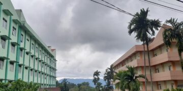 Asrama Universitas Andalas akan segera ditempati mahasiswa penerima KIP angkatan 2021 pada semester mendatang. (Genta Andalas/ Elvi Rahmawani)