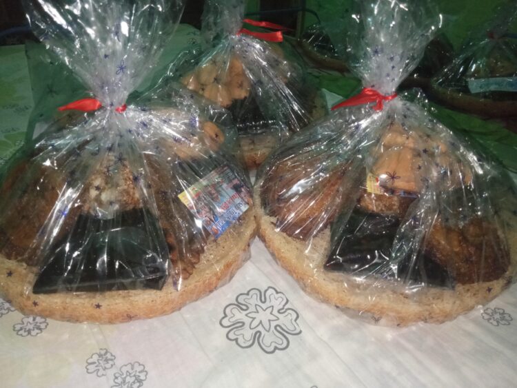 Gelamai yang dijadikan sebagai salah satu makanan ketika ada acara adat di Sumatra Barat. (Genta Andalas/Dok.Pribadi)