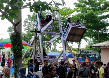 Buayan Kaliang, Permainan Tradisional Minangkabau Yang Masih Menggunakan Tenaga Manusia