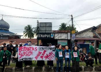 Harga BBM Naik, BEM KM Unand Gelar Seruan Aksi Mimbar Bebas