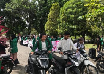 Keamanan Kampus Kurang Efektif , BEM KM Unand Gelar Aksi Seruan Keamanan Kampus