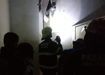 Kebakaran Melanda Gedung I Lantai 1 Unand, Korsleting Listrik Menjadi Penyebab