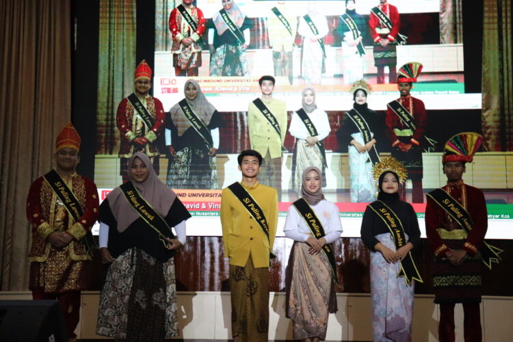 Pemenang Nominasi  Gelora Awards MPP dalam acara Penutupan PMM di Convention Hall Unand pada Jumat (30/12/2022).
(Genta Andalas /Syifa Khairani)