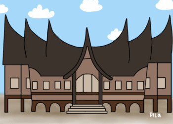 Atap Bagonjong pada Rumah Gadang sebagai Identitas Sosial Masyarakat Minangkabau