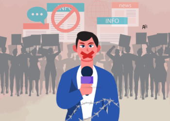 Demokrasi Terkekang, Kebebasan Pers Indonesia Terbelakang