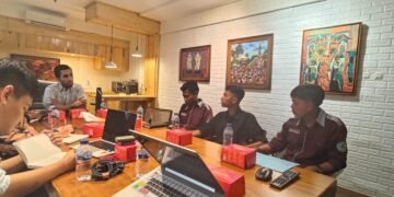 Kunjungan BEM KM UNAND dalam rangka membahas kasus pelecehan seksual yang terjadi di Universitas Andalas pada Senin (23/10/2023)(Dok. Pribadi)