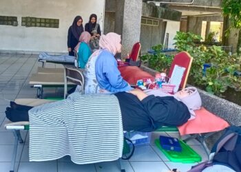 CORE3D Gelar Kegiatan Donor Darah Bersama BEM FTI UNAND dan UDD PMI Kota Padang