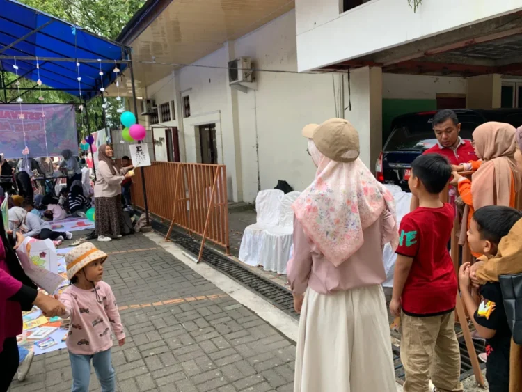 Potret Festival Hari Anak di CFD Padang Bersama Komunitas Aruna