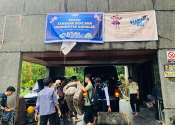 Banjir Semakin Meluas, UNAND Buka Posko Keamanan